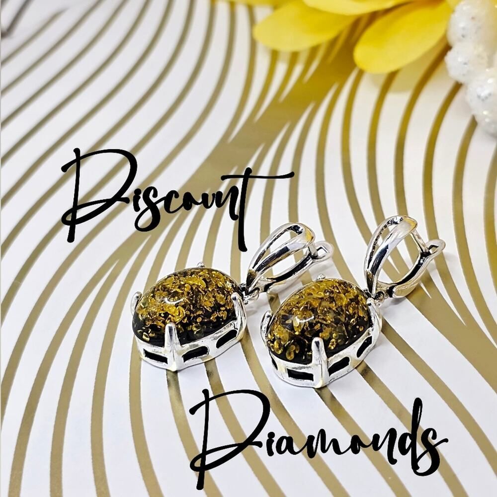 Natural Quartz Dangle Drop Leverback Earrings